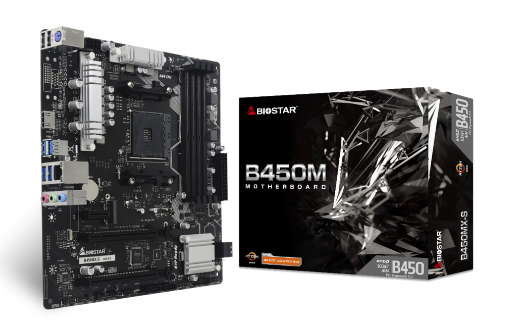 Motherboards BIOSTAR B450MX-S